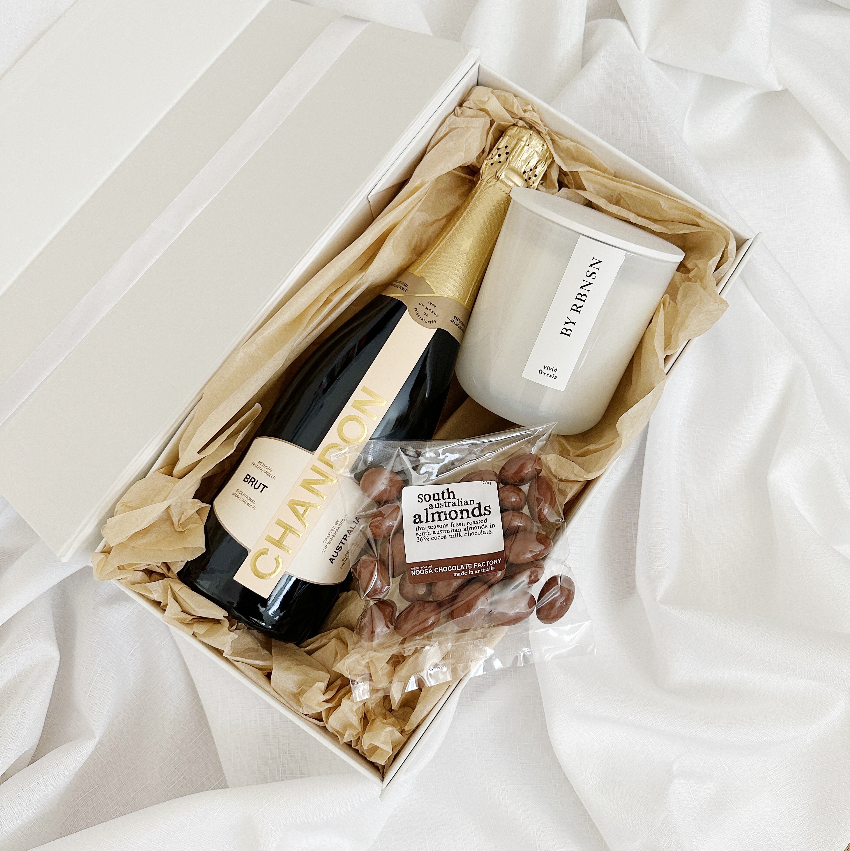 Chandon candle gift hamper