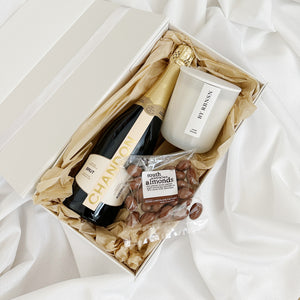 Chandon candle gift hamper